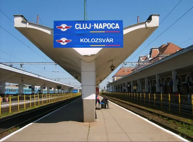Tânără de 17 ani lovită de tren în Gara Cluj-Napoca