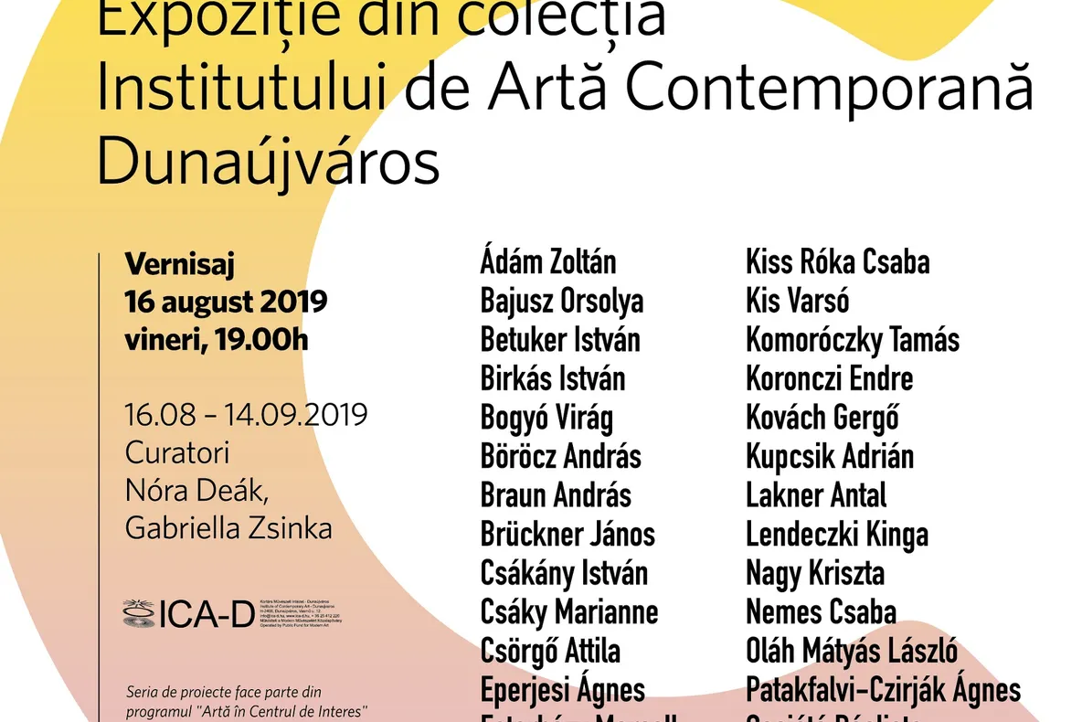 Centrul de Interes prezintă o selecție remarcabilă din colecția ICA-D, plus alte două expoziții noi