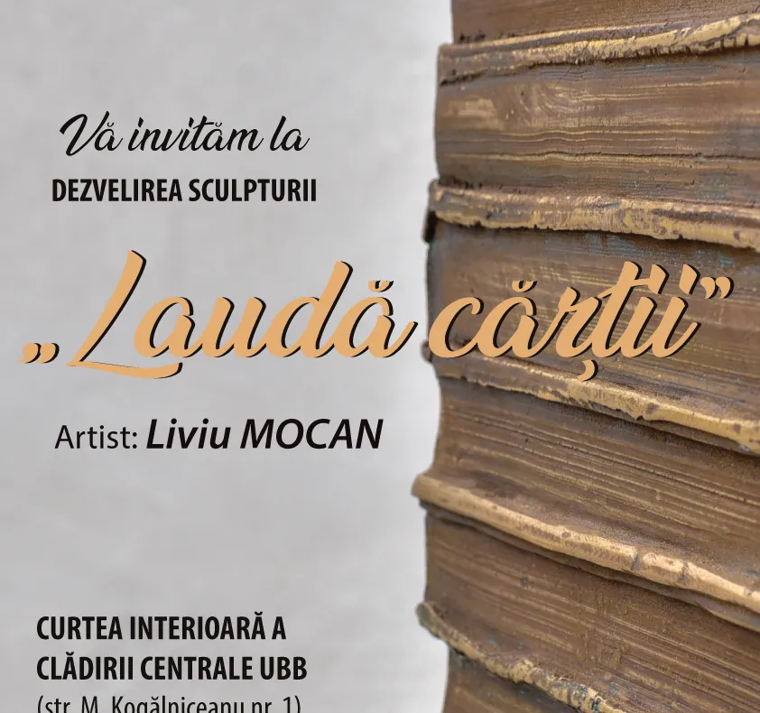 Laudă cărţii, monument-simbol al Centenarului UBB
