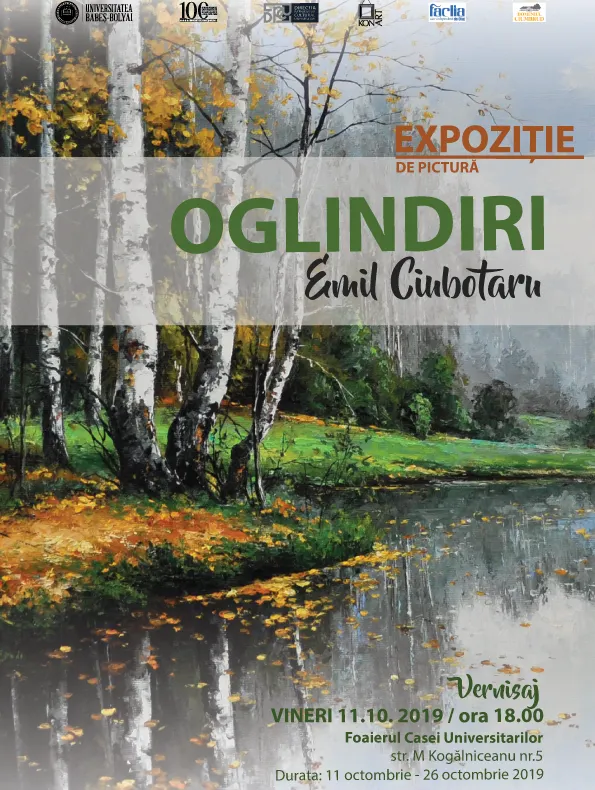 Expoziție de pictură în foaierul Casei Universitarilor