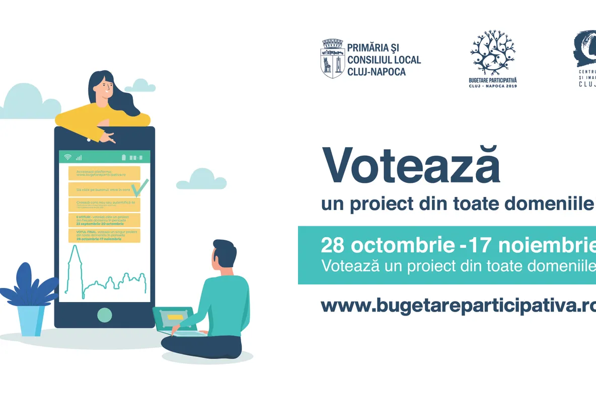A început votul final în cadrul procesului Bugetare Participativă 2019