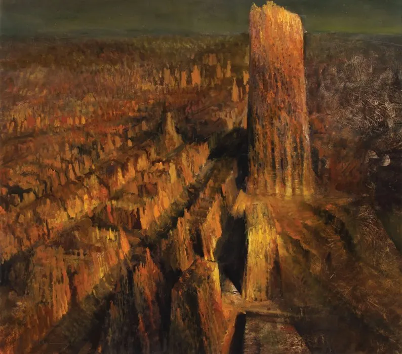 Adrian Ghenie, pictorul şcolit la Cluj, a mai vândut un tablou, cu un preţ dublu faţă de cel evaluat
