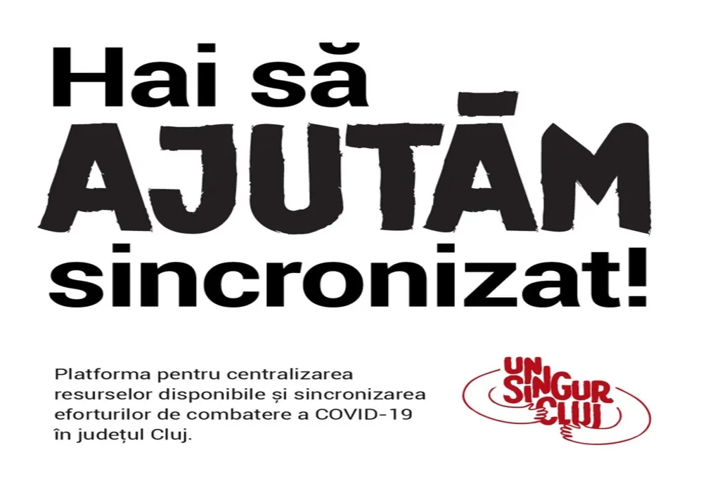 UnSingurCluj.ro: Clujul strânge rândurile în lupta împotriva coronavirus