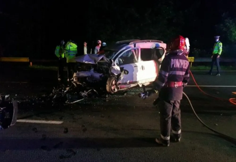 Patru persoane rănite, într-un accident pe DN1F, provocat de un clujean