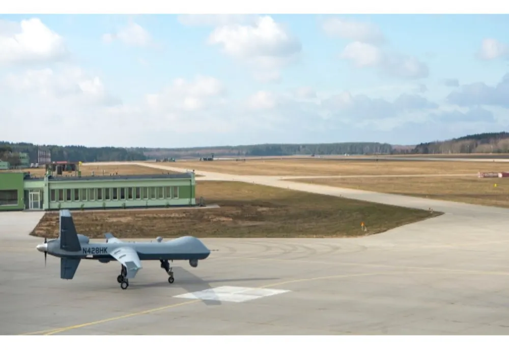 O dronă americană a căzut în apropiere de baza militară de la Câmpia Turzii