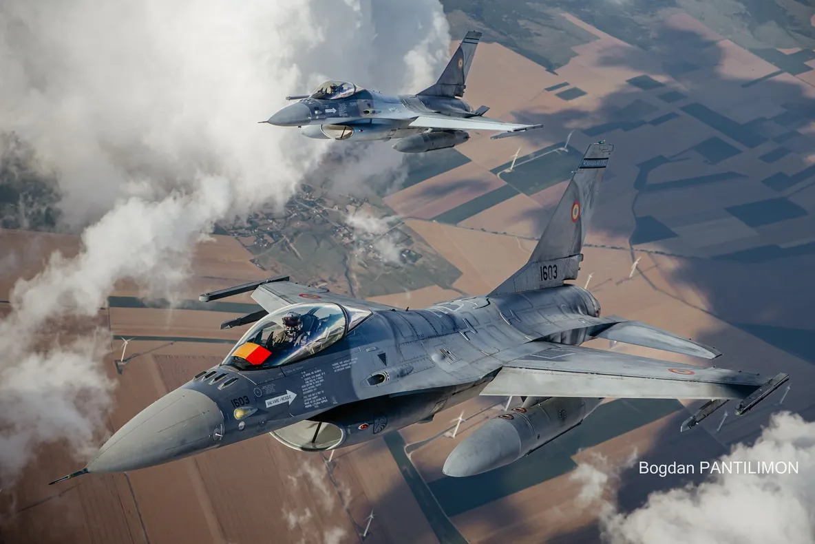 Escadrila 48 F-16 de la Câmpia Turzii începe misiunile de Poliție Aeriană sub comandă NATO