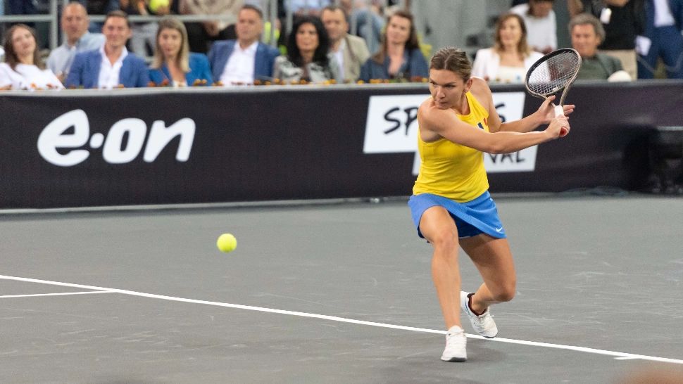 Simona Halep, ovații la Cluj înainte de meciul de retragere: „M-ați copleșit”