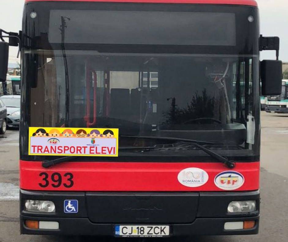 FOTO | Experiment în Cluj. Vor fi introduse autobuze şcolare cu circuit închis