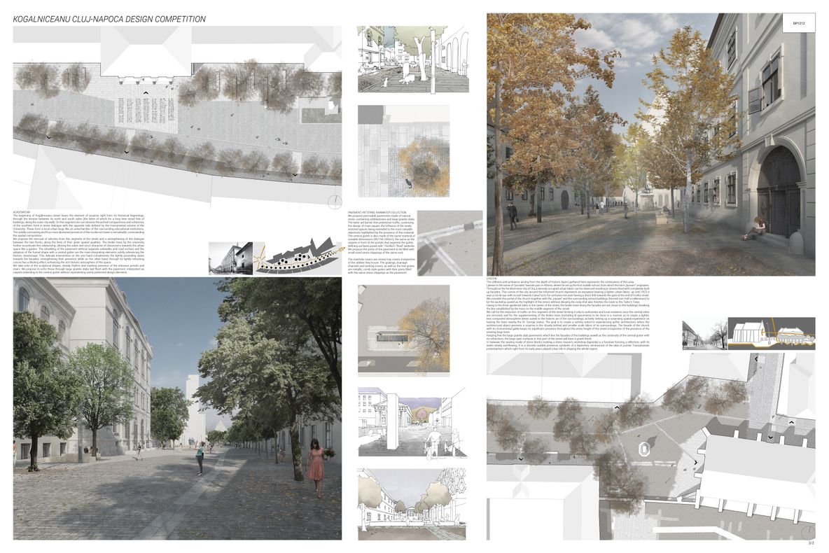 FOTO | Mai multe străzi din Cluj vor fi reamenajate complet, în urma unui concurs internaţional de soluţii