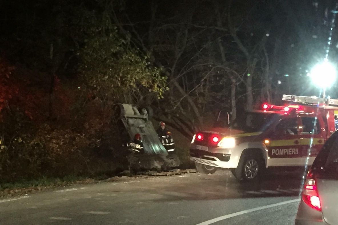 FOTO | Accident rutier grav în Cluj-Napoca! Un bărbat de 41 de ani a decedat