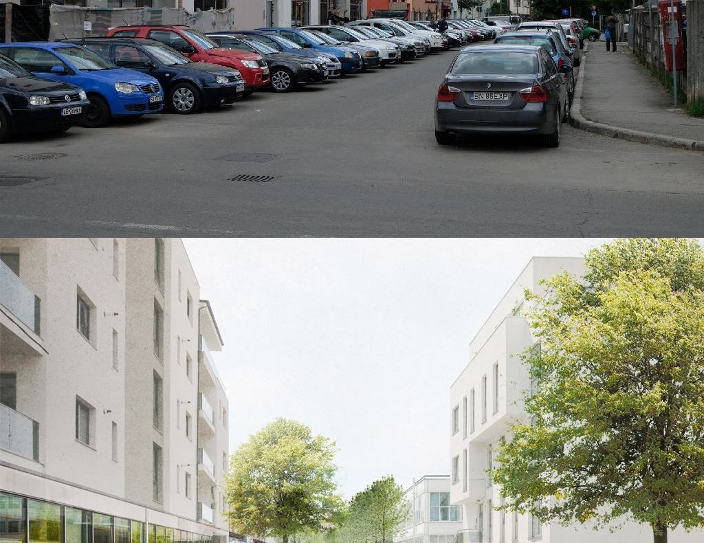 FOTO | Cum va arăta prima stradă inteligentă din România