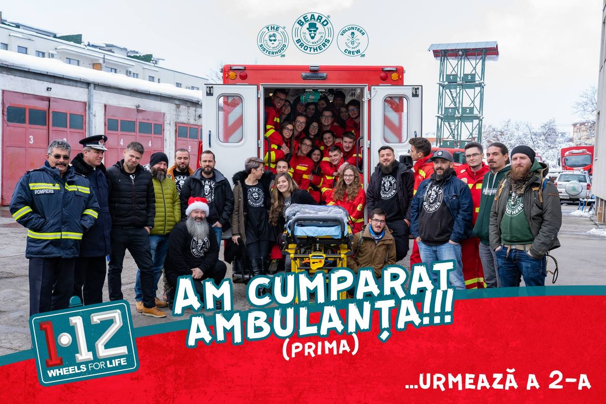 FOTO | Un ONG din Cluj a cumpărat, din donaţii, o ambulanţă SMURD! Acum vor să o cumpere pe a doua