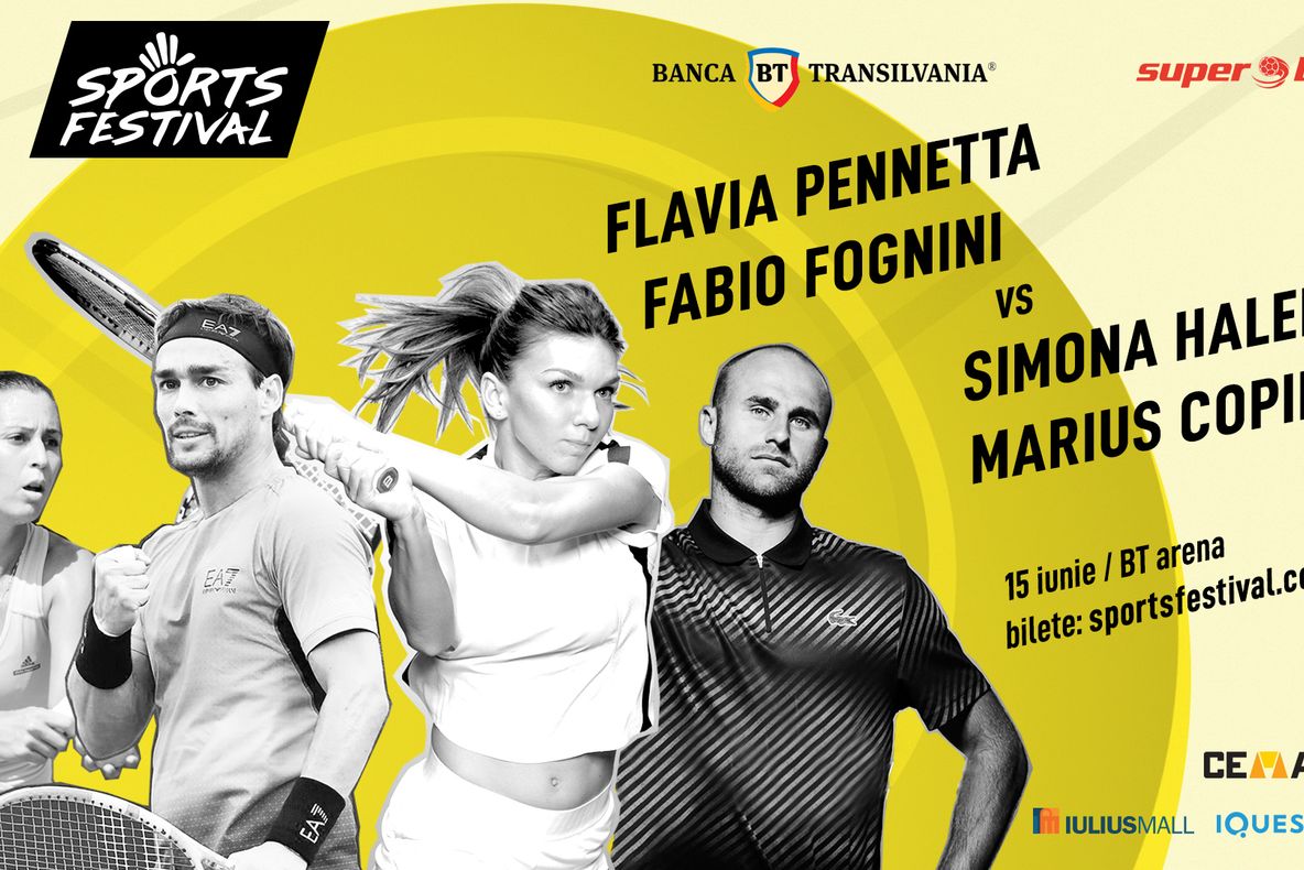 Halep va juca un nou meci demonstrativ la Cluj-Napoca în cadrul Sports Festival din 2020