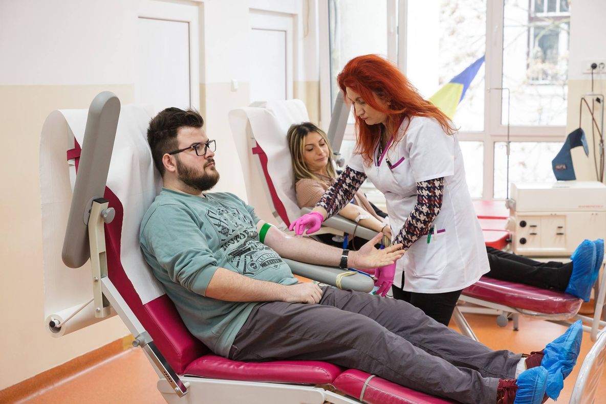 FOTO | Angajaţii Primăriei Cluj-Napoca au donat sânge