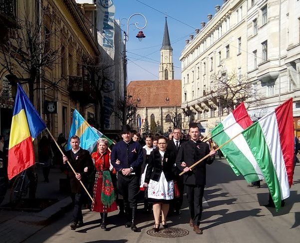 Maghiarii clujeni vor serba în stradă 15 martie