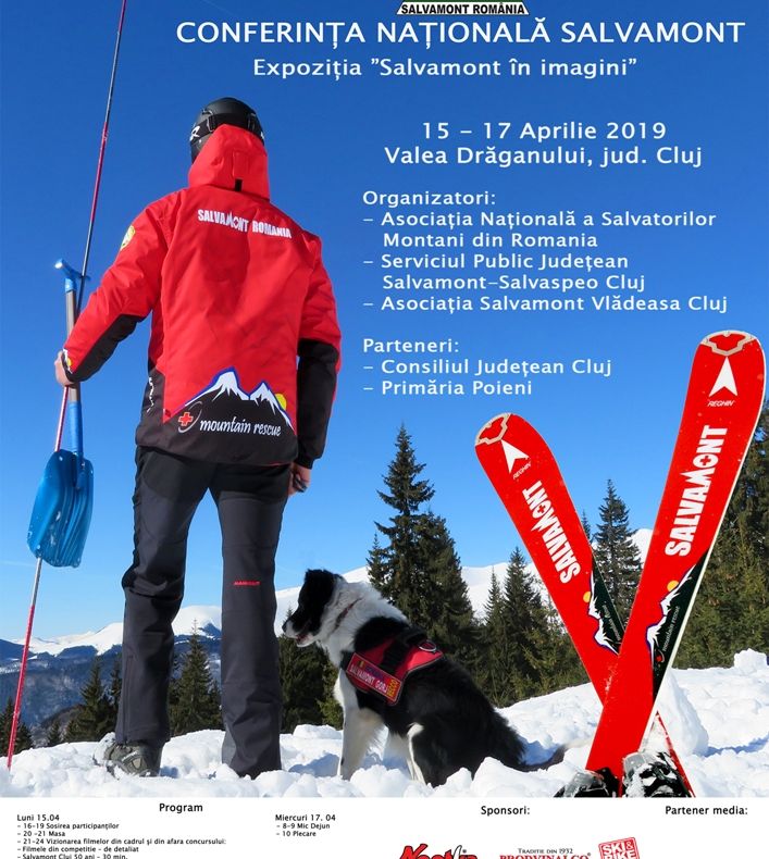 Conferința Națională Salvamont 2019, la Valea Drăganului, în județul Cluj