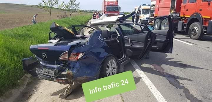 FOTO | Grav accident la Cluj, între Luna și Luncani