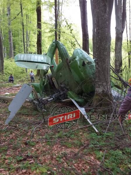 VIDEO | Elicopter rusesc prăbuşit în judeţul Maramureş! Pilotul a decedat! Acesta zbura clandestin pe teritoriul României