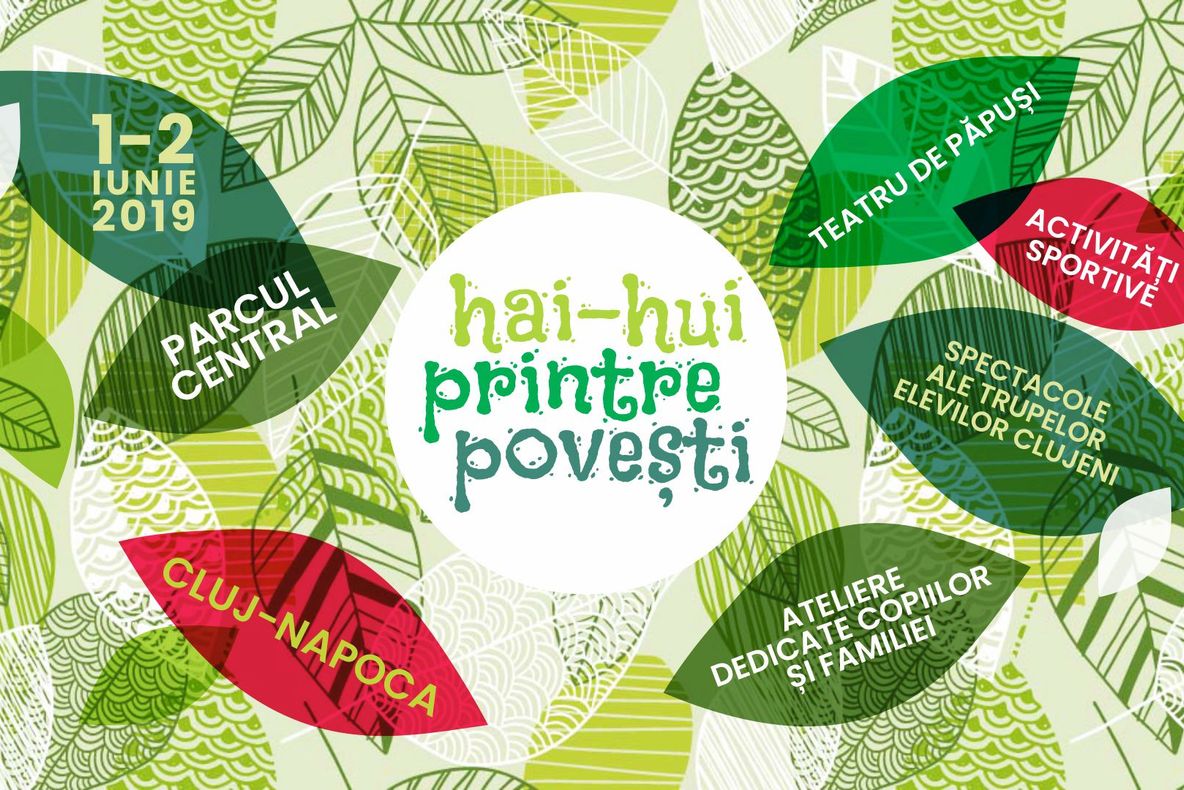 Festival de 1 Iunie în Parcul Central: Hai-Hui printre povești