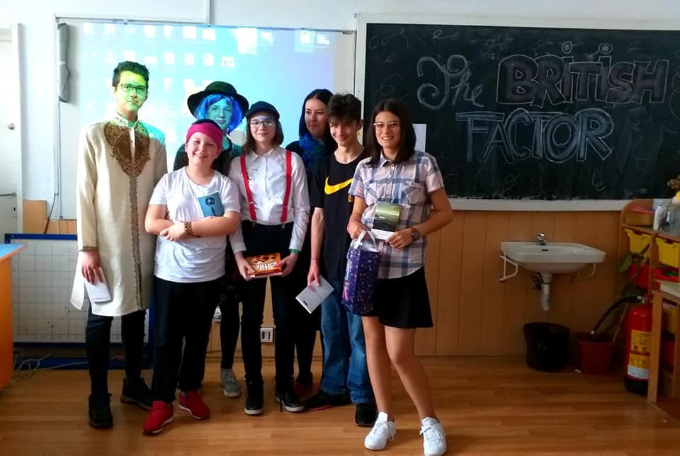 FOTO | Proiectul "British Factor" derulat la Şcoala Gimnazială "Ion Creangă" din Cluj-Napoca