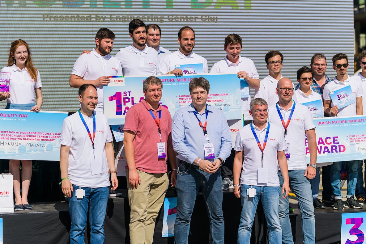 Bosch Future Mobility Challenge şi-a desemnat câştigătorii pe 19 mai la Cluj-Napoca (FOTO)