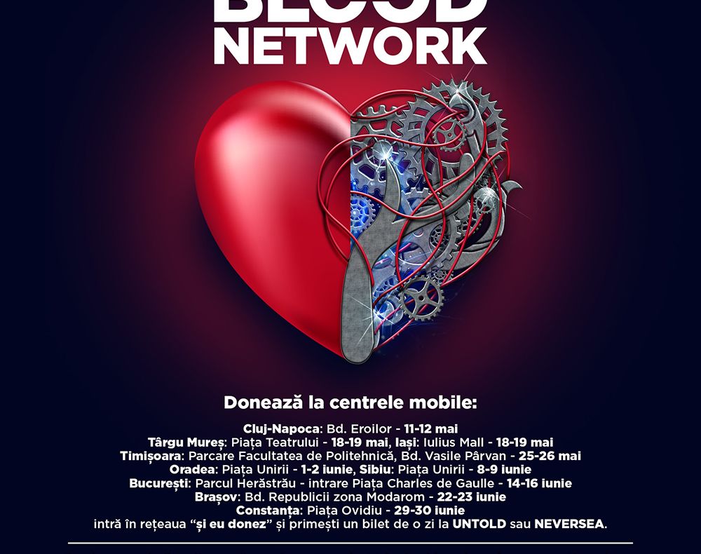Donează sânge și mergi la UNTOLD și NEVERSEA
