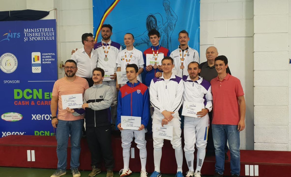 Clujenii au câștigat două medalii la Campionatul Național de Floretă