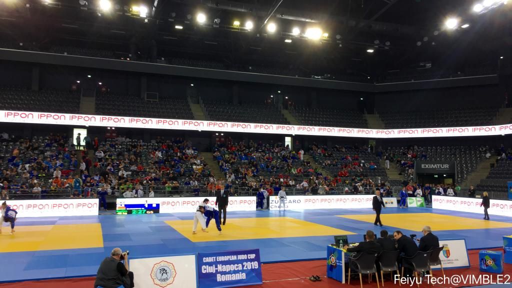 Locul al III-lea în Liga Campionilor la judo, pentru Universitatea Cluj