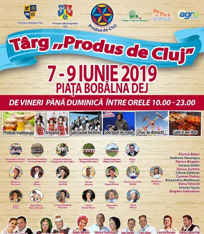 A opta ediție a Târgului Produs de Cluj la Dej, în acest week-end