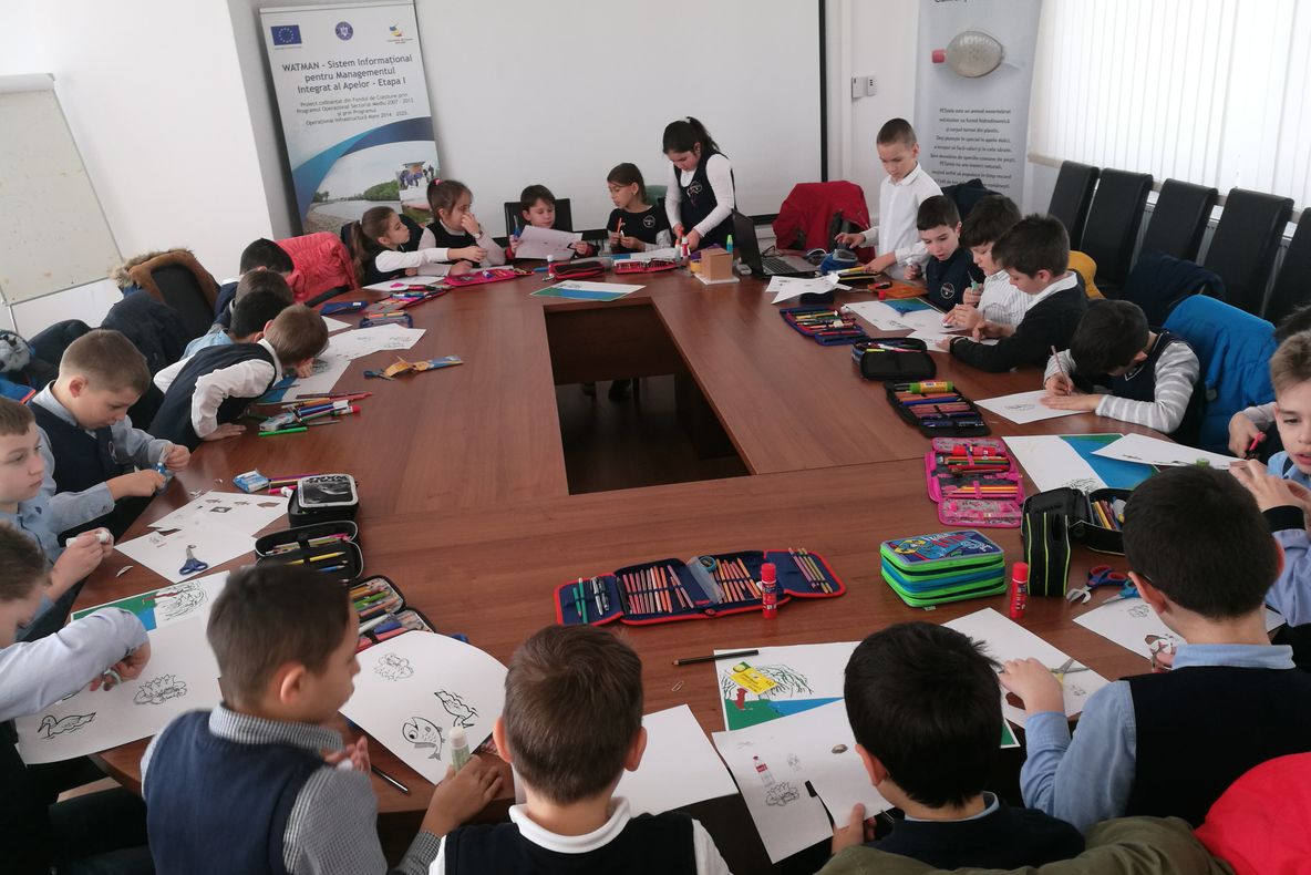 Laborator mobil la barajul Gilău