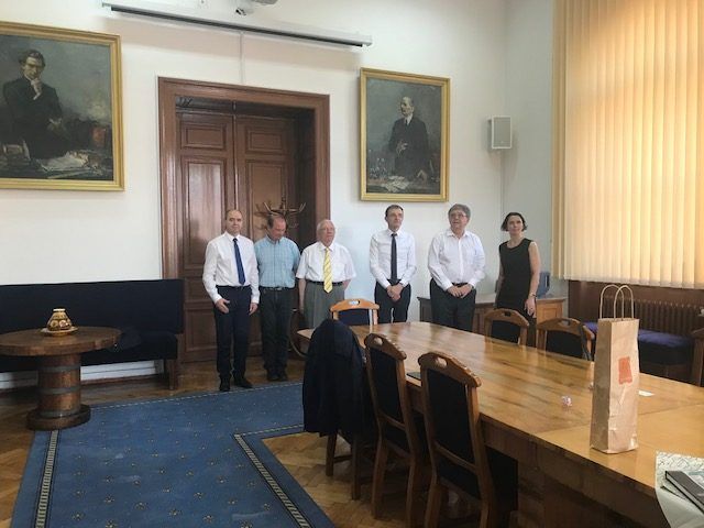 Președintele Academiei Maghiare de Științe în vizită la UBB
