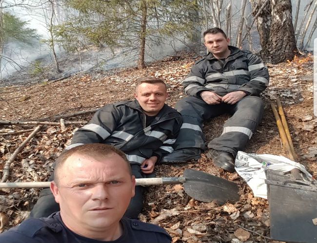 Patru pompieri ai ISU Cluj – eroii zilei de sâmbătă