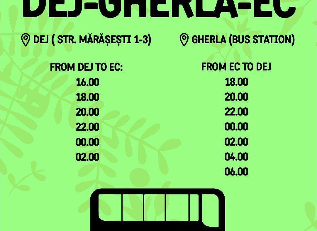 Organizatorii festivalului Electric Castle au pregătit autobuze pe ruta Dej – Gherla – Bonţida şi retur