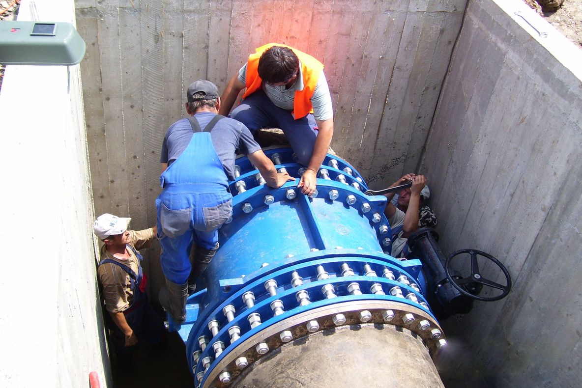 Municipiul Dej – beneficiar al unei noi rețele de distribuție a apei potabile și de canalizare