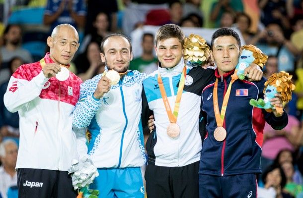 Judoka Alexandru Bologa, legitimat la clubul sportiv Universitatea Cluj, a luat aurul în cadrul competiției de calificare la Jocurile Paralimpice