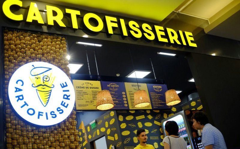 Delicii și arome Cartofisserie, în food court Iulius Mall Cluj