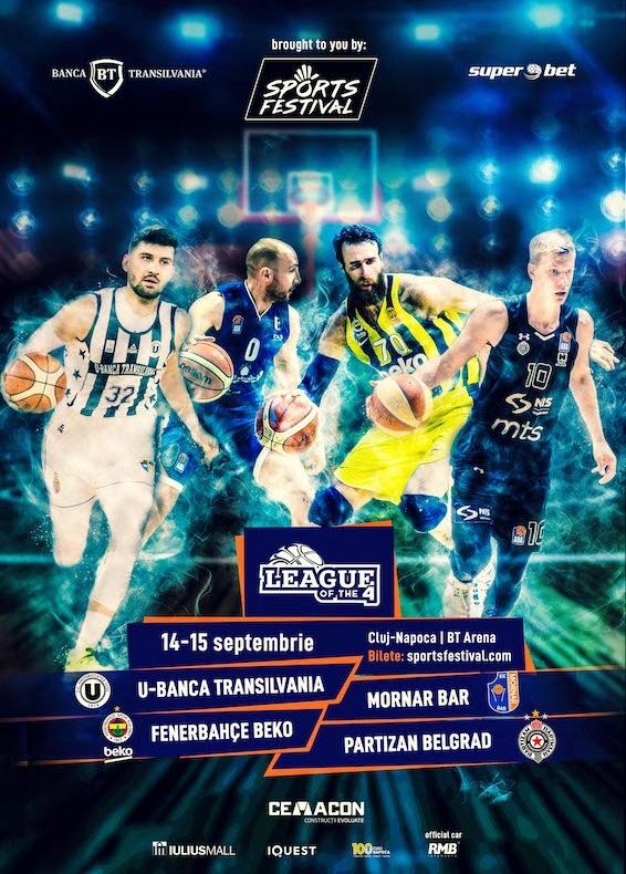 Fenerbahce Beko a confirmat prezenţa la amicalul de la Cluj