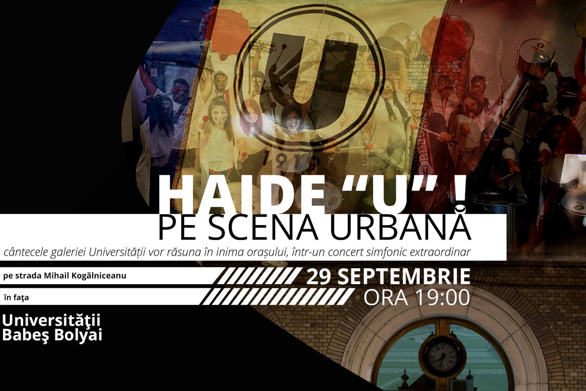 Cântecele galeriei “U” Cluj vor fi interpretate LIVE de suporteri și acompaniate de o orchestră simfonică