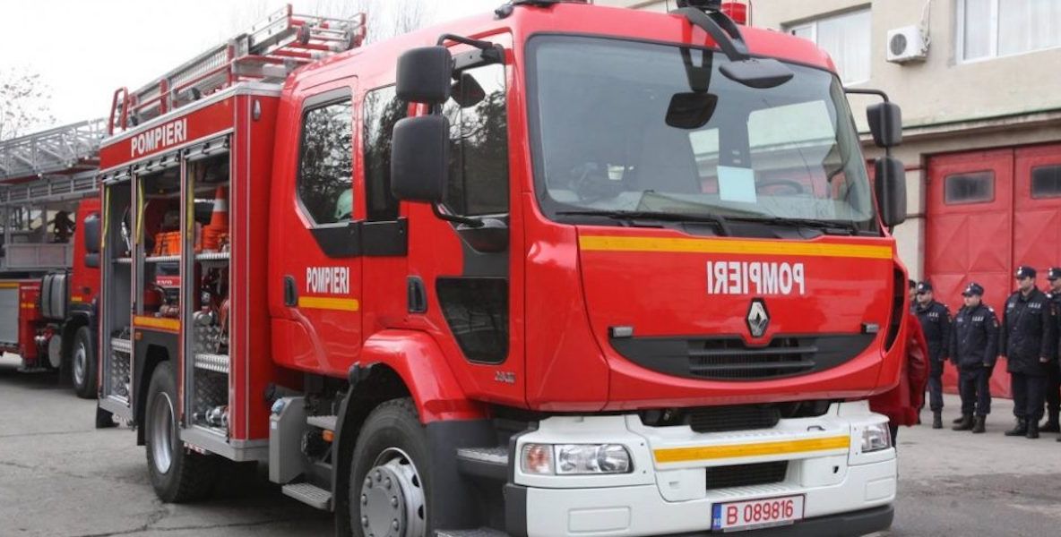 Incendiu la o școală de lângă Gherla