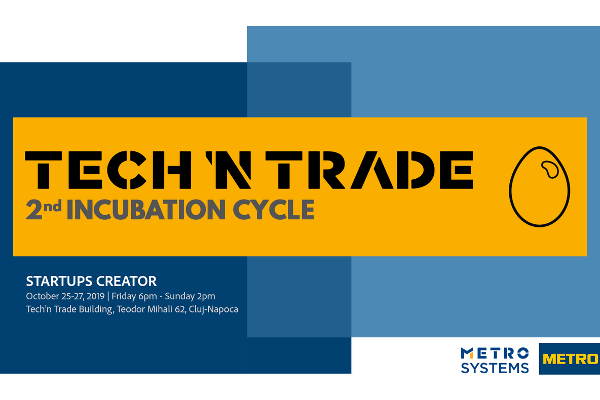 Tech’n Trade revine cu al doilea ciclu de incubare pentru startup-uri din domeniul tehnologiei și wholesale