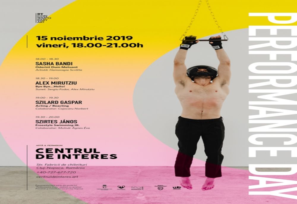 Arte performative la Centrul de Interes: patru artiști din Cluj și Budapesta