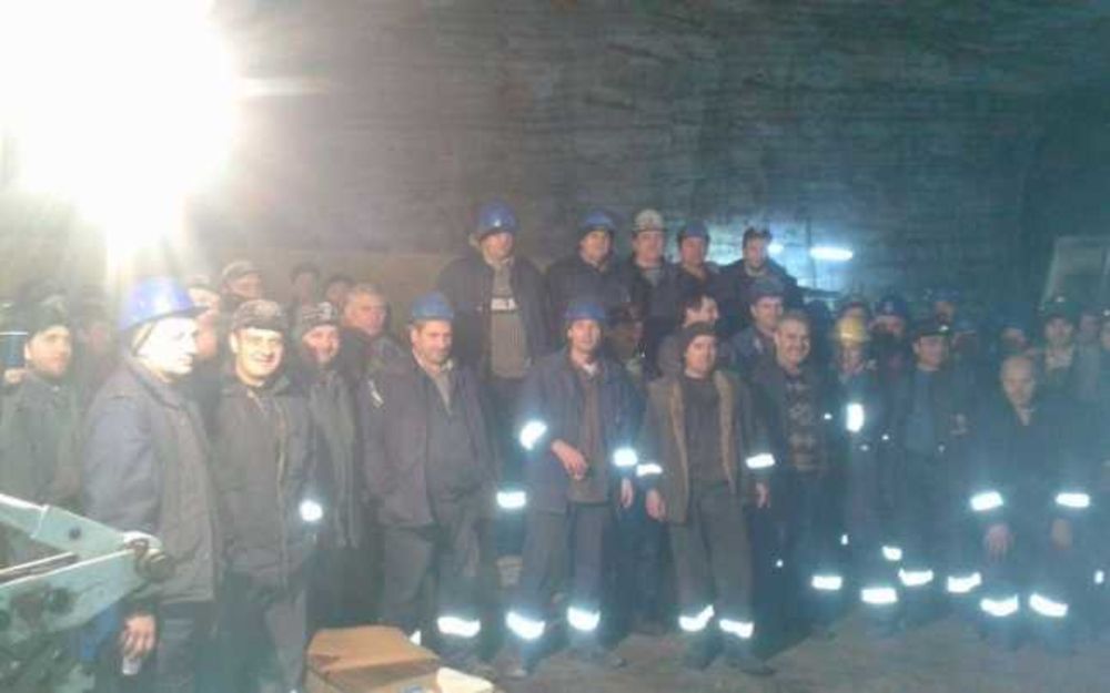 Protest de o săptămână: 30 de mineri de la Salina Ocna Dej s-au închis în subteran