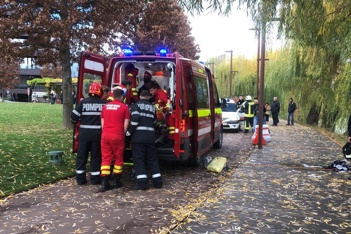 FOTO | Femeie salvată de la înec, lângă cel mai mare centru comercial din Cluj-Napoca