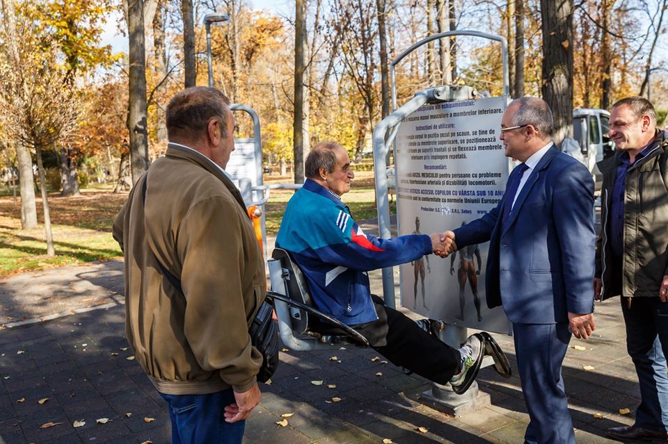 Noi aparate de fitness în parcurile municipiului Cluj-Napoca