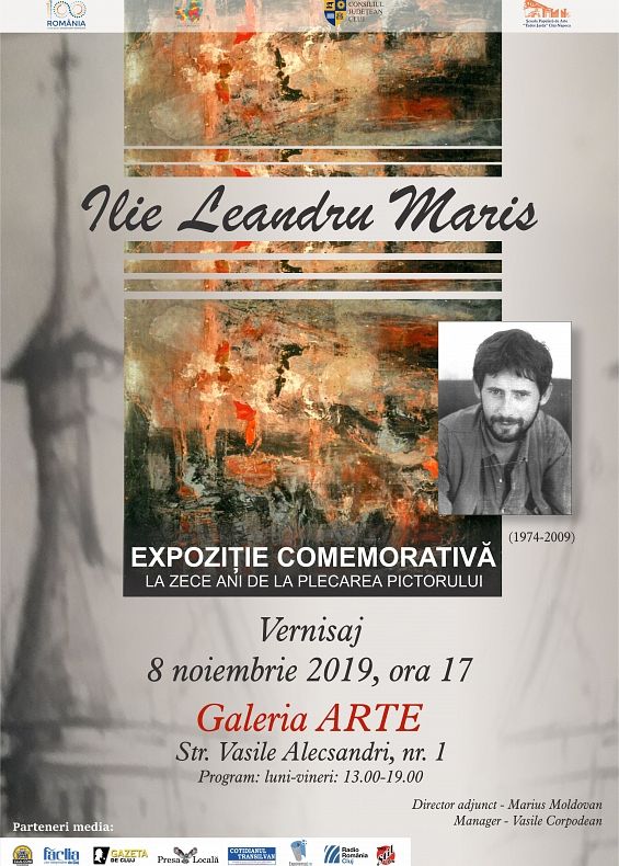 Expoziție comemorativă "Ilie Leandru Mariș", la zece ani de la trecerea pictorului în neființă