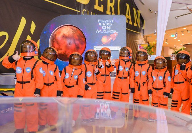 Micuţii pot descoperi planeta Marte la Iulius Mall Cluj!