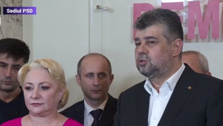 PSD are o conducere interimară, în persoana liderului de la Buzău, Marcel Ciolacu