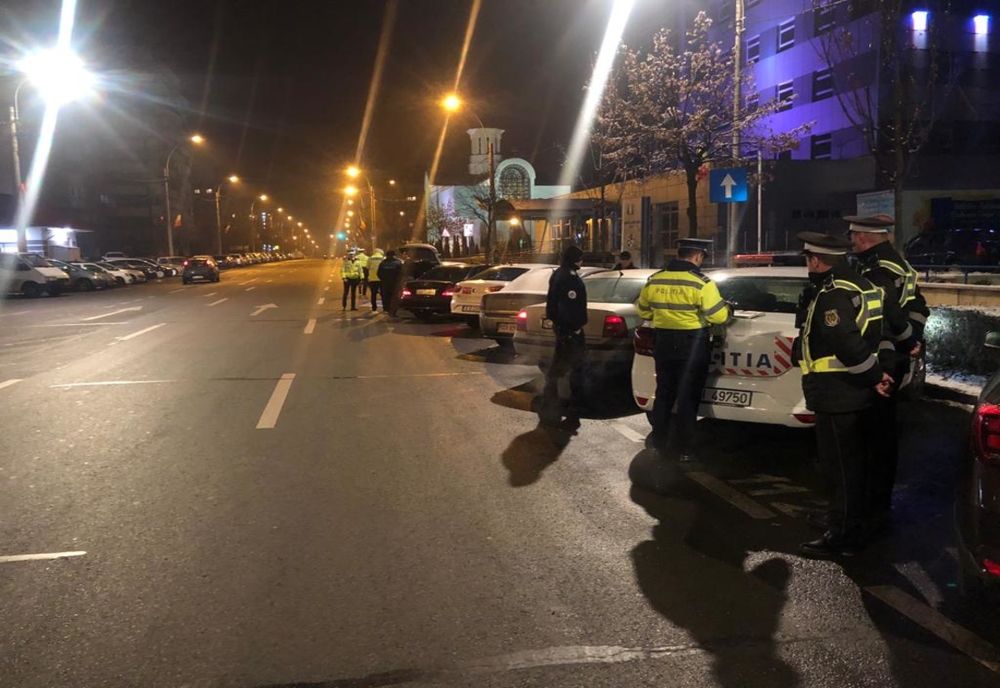 Razie de amploare, pe timp de noapte, în Cluj-Napoca (FOTO)