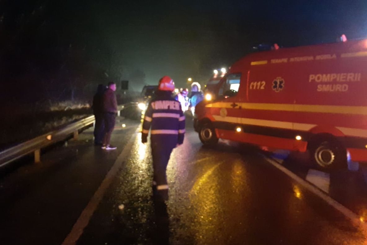 UPDATE 2: Accident grav pe DN 17, în Beclean! Victima, un bărbat de 50 de ani, a decedat