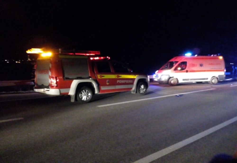 Grav accident în judeţul Cluj! Un bărbat a căzut pe şosea şi a fost lovit mortal de o maşină (VIDEO)